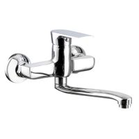 Relish Turbo Sink Mixer Wall Type Single Lever - Chrome